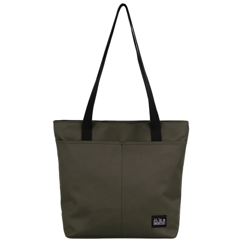 Brompton  Borough Tote Bag Small in Olive-1